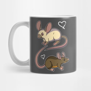 Fancy Mouse Love Mug